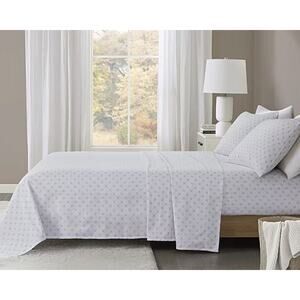 Beautyrest Oversized Flannel Sheet Set Queen Size Sheet Set